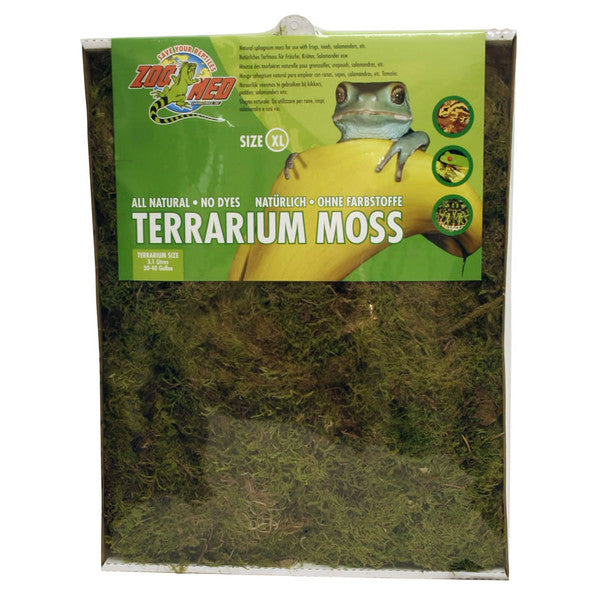 Zoo Med Terrarium Moss, Extra Large, 4.1 Litres