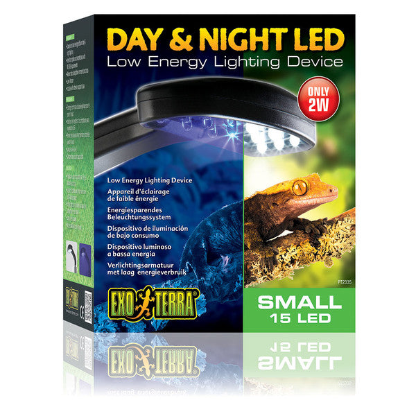 Exo Terra Day and Night Lighting Fixture, Small, 15 LED