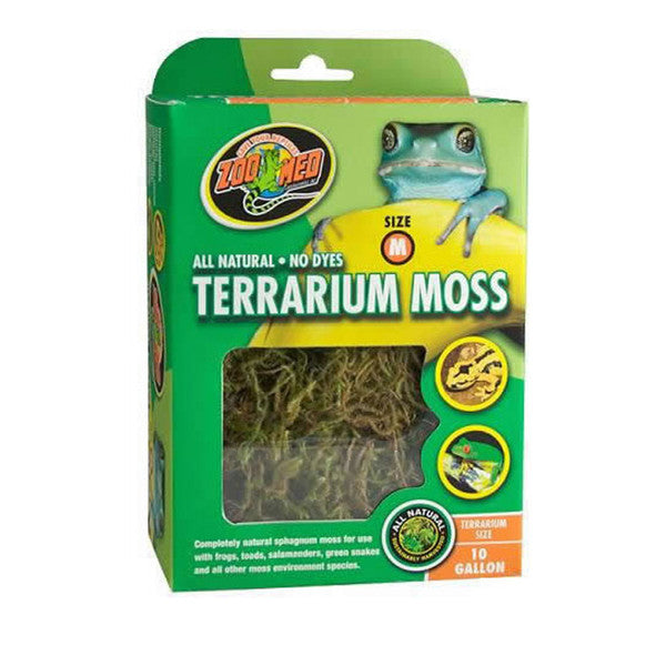 Zoo Med Terrarium Moss, Medium, 2.46 Litres