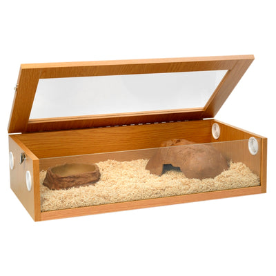 Monkfield Terrainium, L76 x D38 x H20cm, Oak