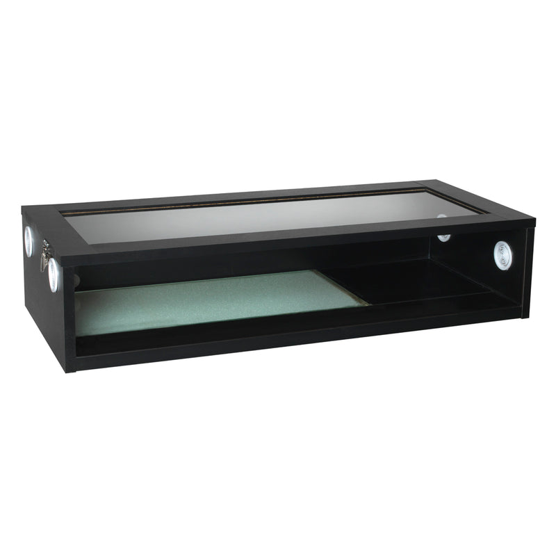 Monkfield Terrainium, L91 x D38 x H20cm, Black