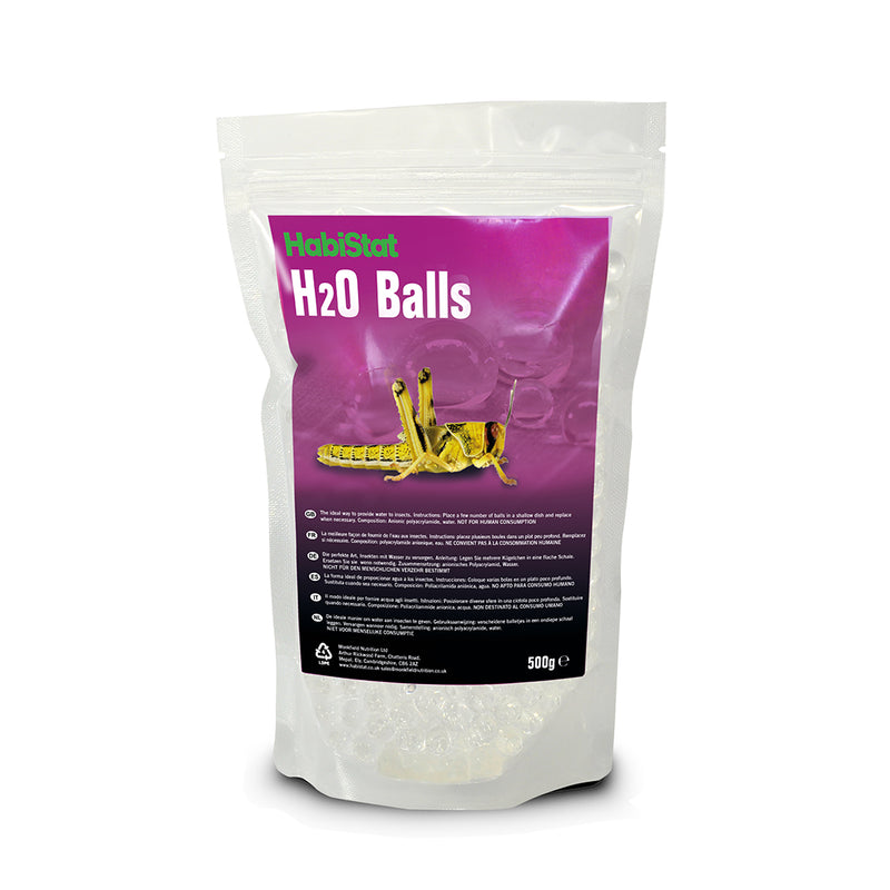 HabiStat H2O Balls, Clear, 500g