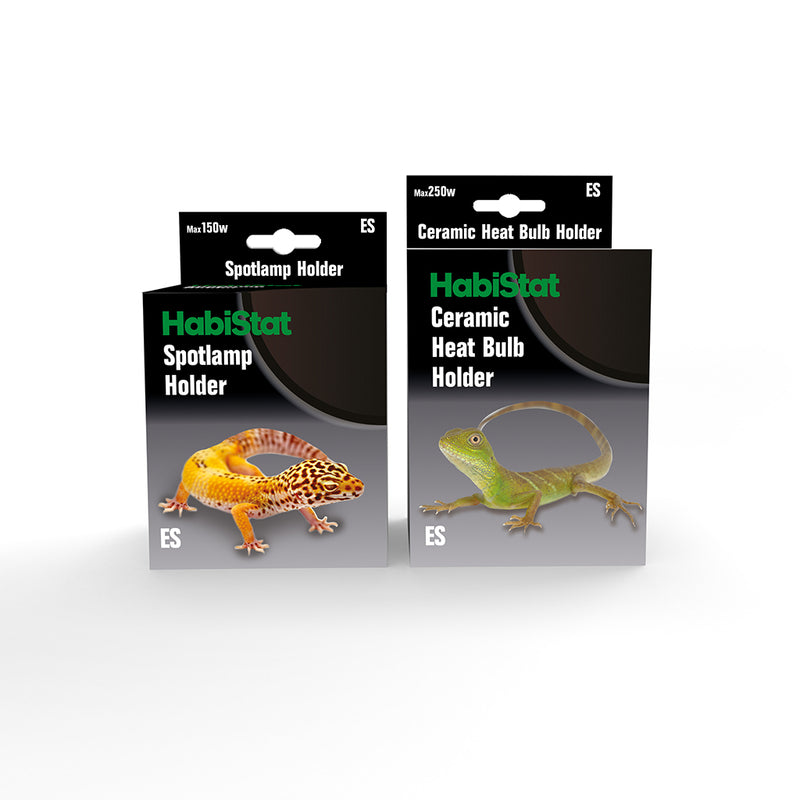 HabiStat Ceramic Heat Bulb Holder, Silicon Cable and Plug