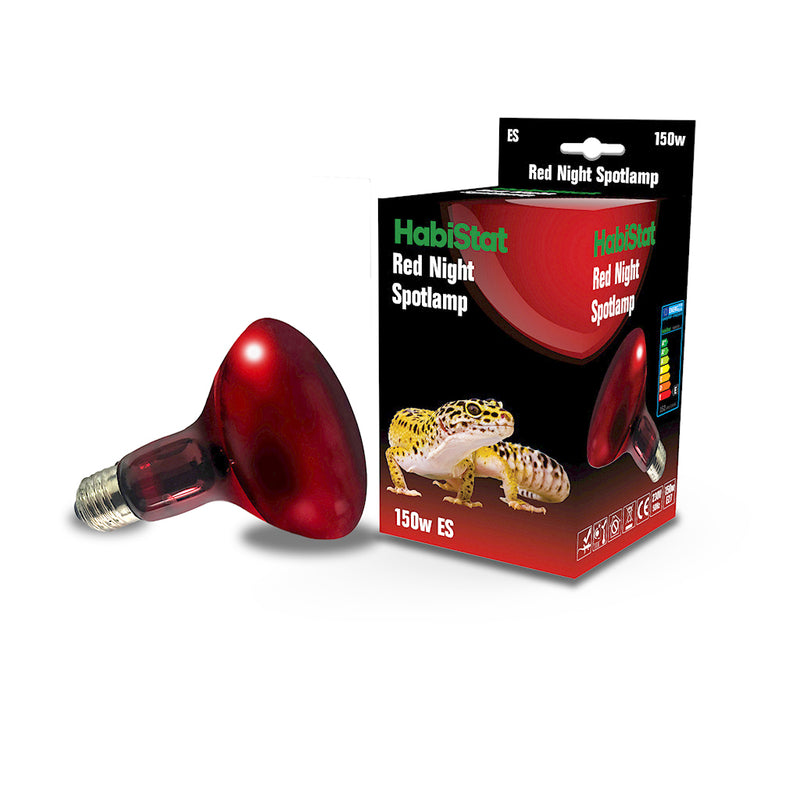 HabiStat Red Night Spot Lamp, Screw, 150 Watts