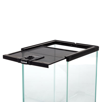 HabiStat Mini Glass Terrarium, 20 x 20 x 30cm (8 x 8 x 12"), Built