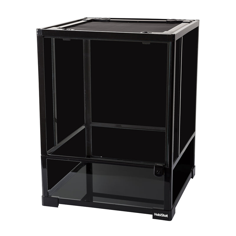 HabiStat Glass Terrarium, 45 x 45 x 60cm (18 x 18 x 24"), Flat-Packed