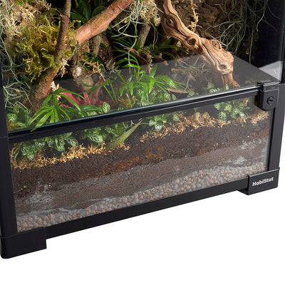 HabiStat Glass Terrarium, 45 x 45 x 60cm (18 x 18 x 24"), Flat-Packed