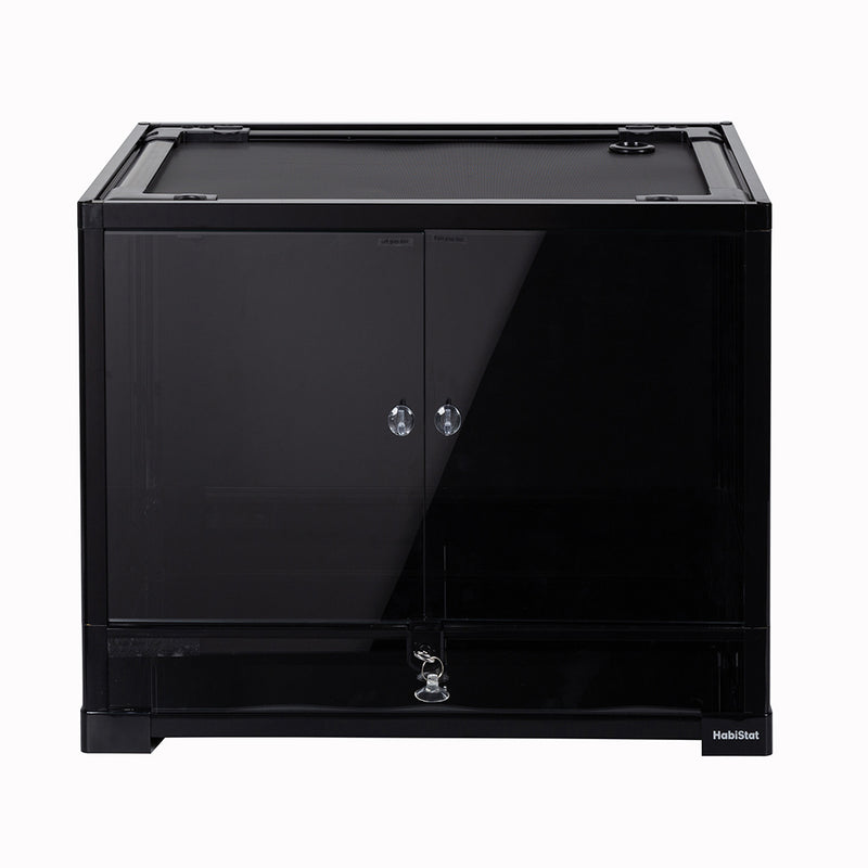 HabiStat Glass Terrarium, 60 x 45 x 45cm (24 x 18 x 18"), Flat-Packed