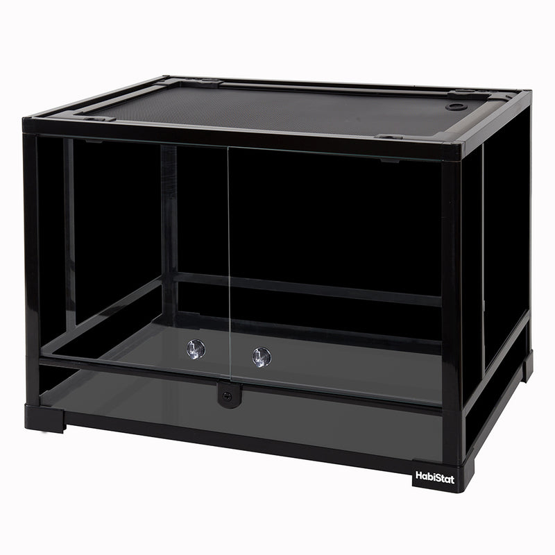 HabiStat Glass Terrarium, 60 x 45 x 45cm (24 x 18 x 18"), Flat-Packed