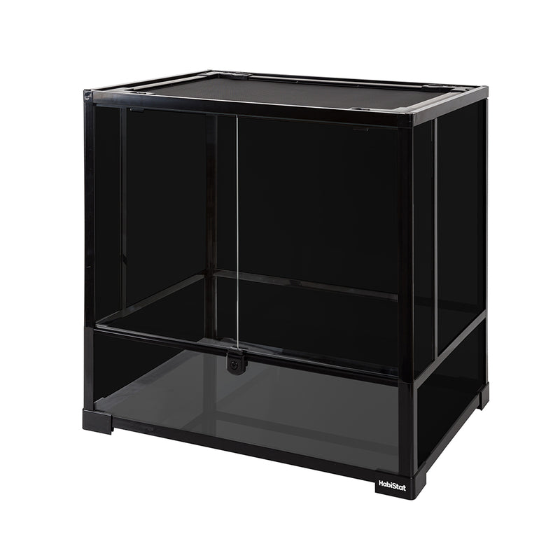 HabiStat Glass Terrarium, 60 x 45 x 60cm (24 x 18 x 24"), Flat-Packed