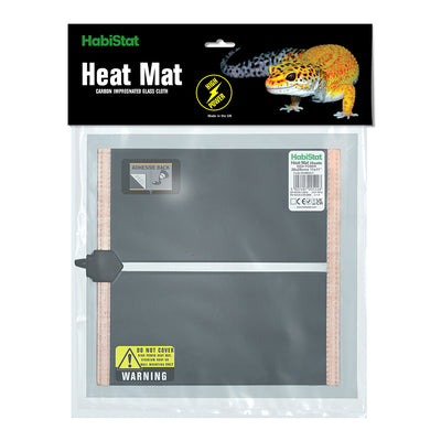 HabiStat High Power Heat Mat, Adhesive, 28 x 28cm (11 x 11"), 25 Watt