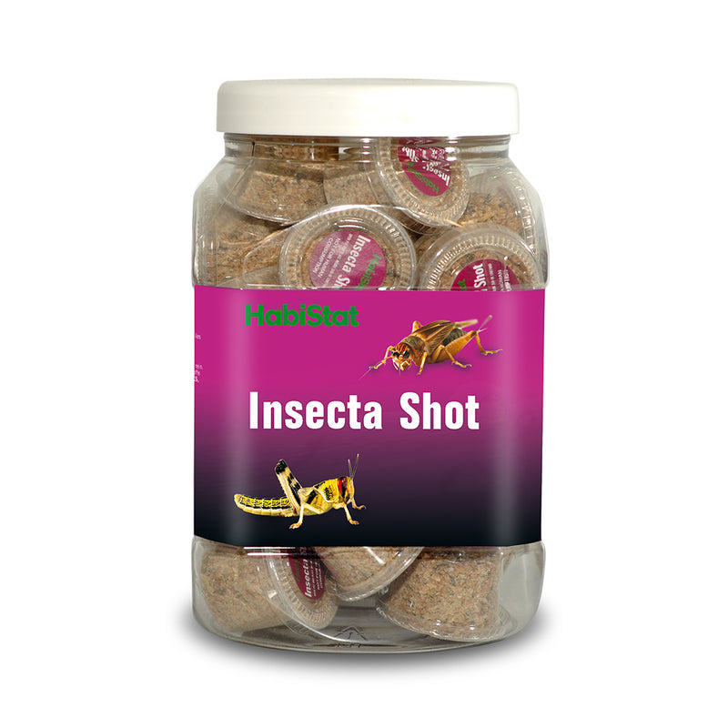 HabiStat Insecta Shot Display Jar, 30 Pots