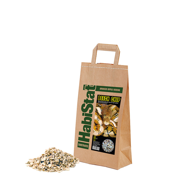 HabiStat Beech Chip Substrate, Fine, 5 Litres