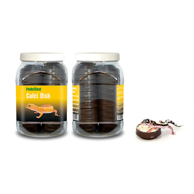 HabiStat Calci Dish Display Jar, 44 Dishes