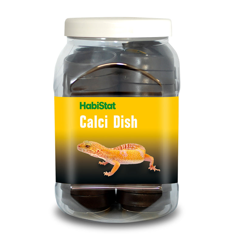 HabiStat Calci Dish Display Jar, 44 Dishes