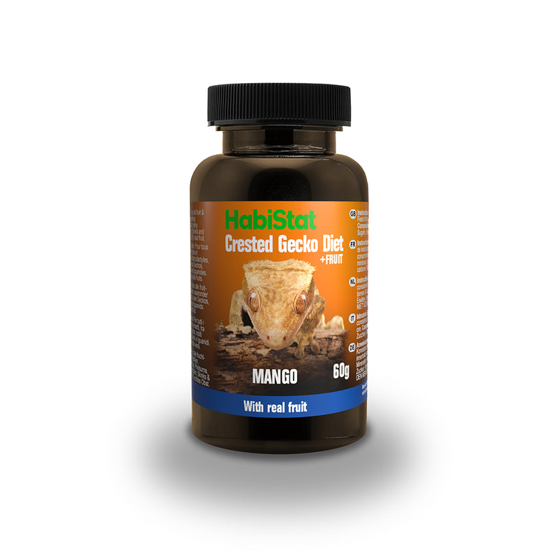 HabiStat Crested Gecko Diet, Mango, 60g