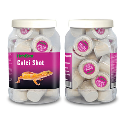 HabiStat Calci Shot Display Jar, 30 Pots