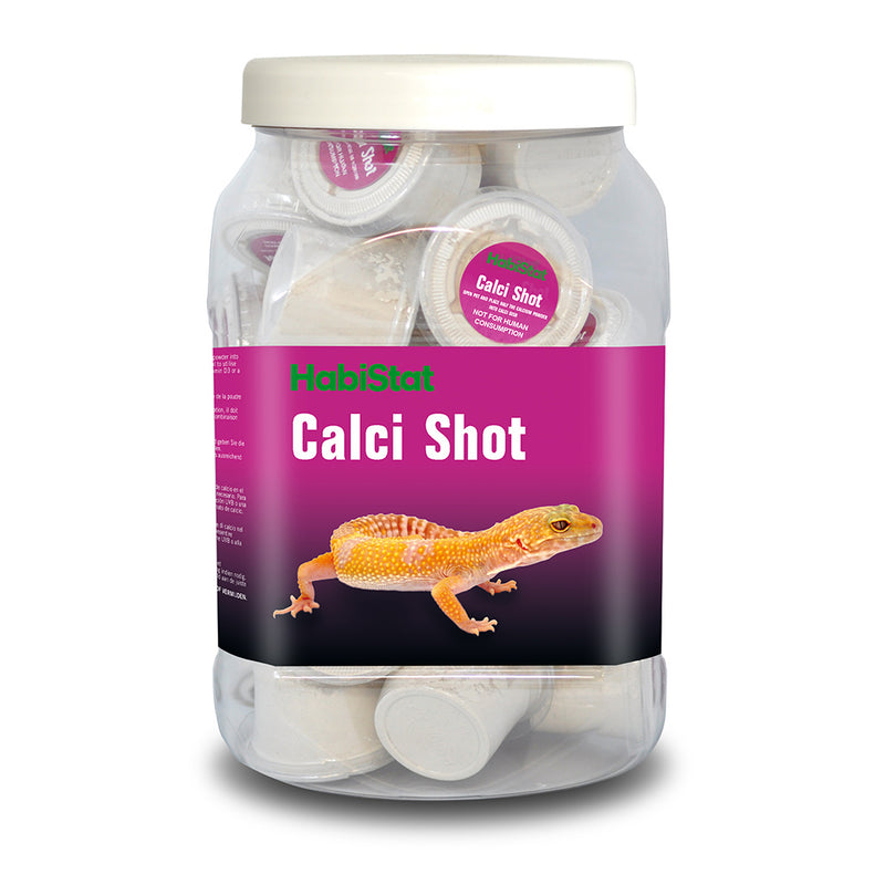 HabiStat Calci Shot Display Jar, 30 Pots