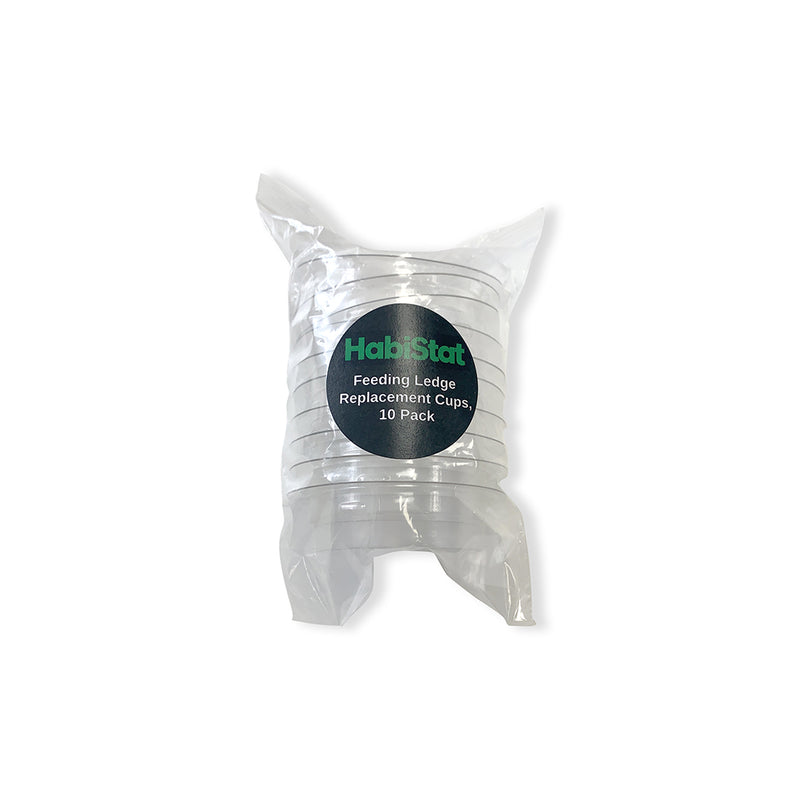 HabiStat Arboreal Feeding Ledge Replacement Cup, 10 Pack