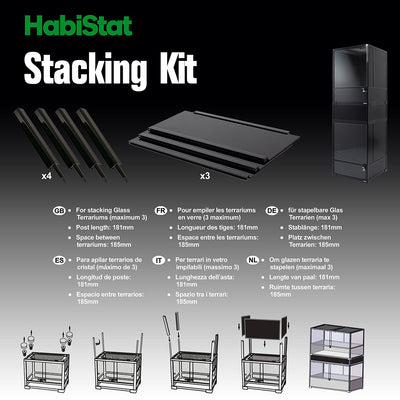 Habistat Stacking Kit for Glass Terrarium 91.4x45.7cm