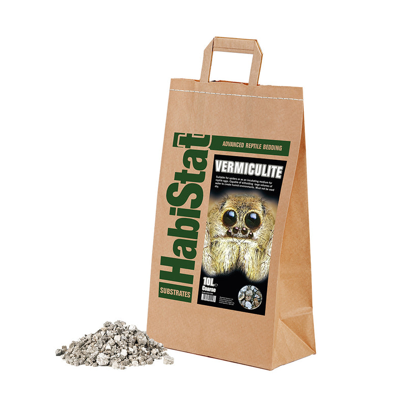 HabiStat Vermiculite Substrate, Coarse, 10 Litres