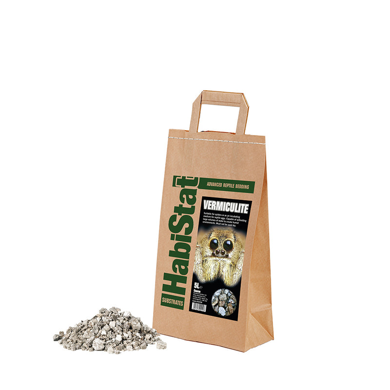HabiStat Vermiculite Substrate, Coarse, 5 Litre