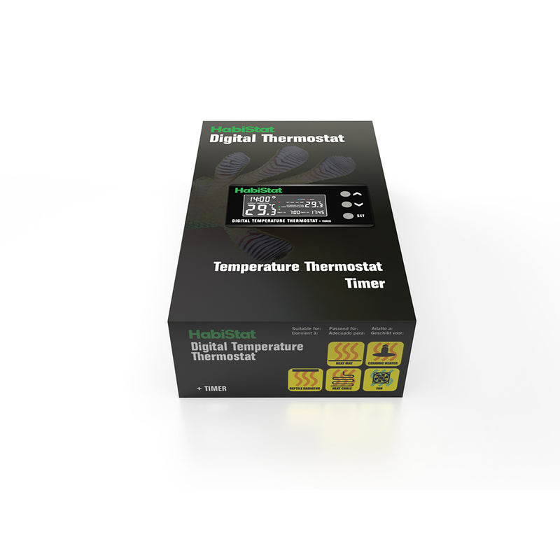 HabiStat Digital Temperature Thermostat, Timer, 600 Watt