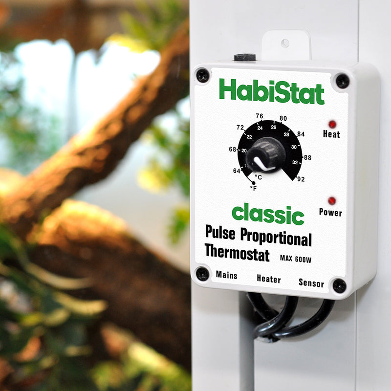 HabiStat Pulse Thermostat, White, 600 Watt