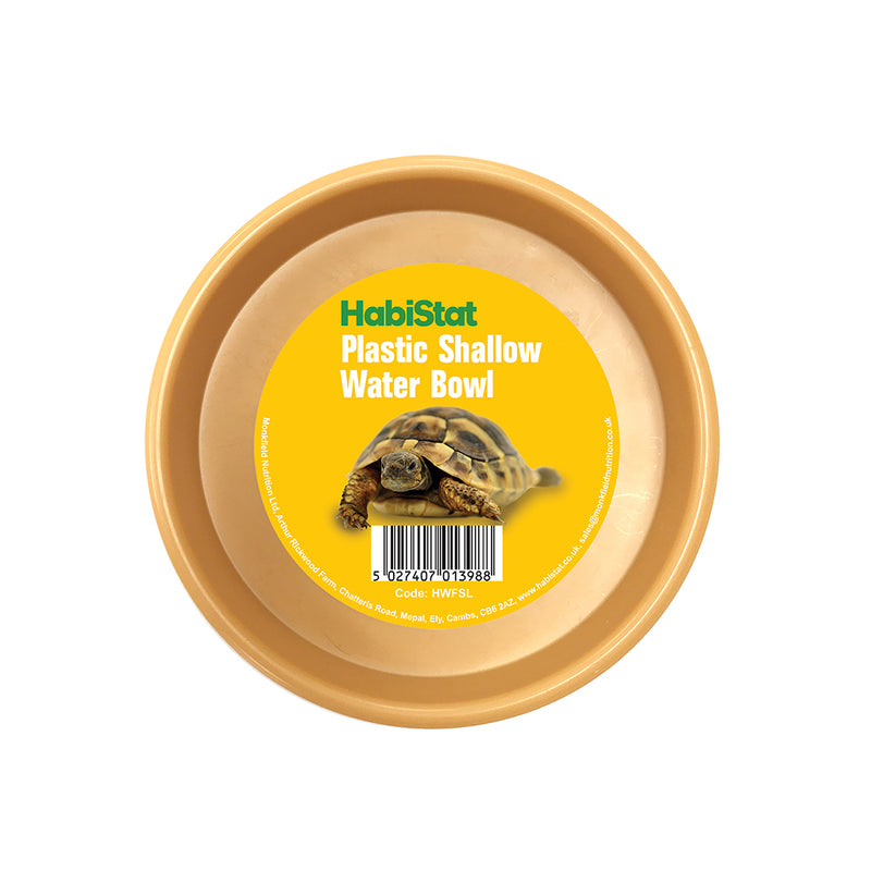 HabiStat Plastic Shallow Water Bowl