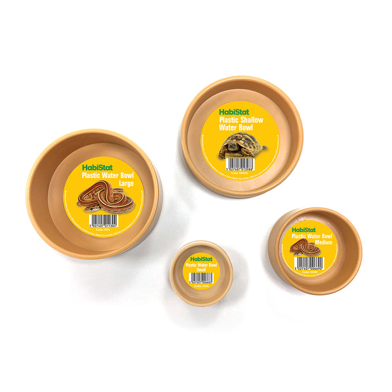 HabiStat Plastic Shallow Water Bowl