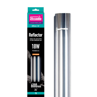 Arcadia T8 Reflector for a 60cm (24") T8 Tube, 18 Watt