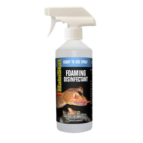 HabiStat Disinfectant Foam Cleaner, RTU Spray, 500ml