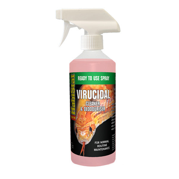 HabiStat Virucidal Cleaner and Deodouriser, RTU Spray, 500ml - Disc