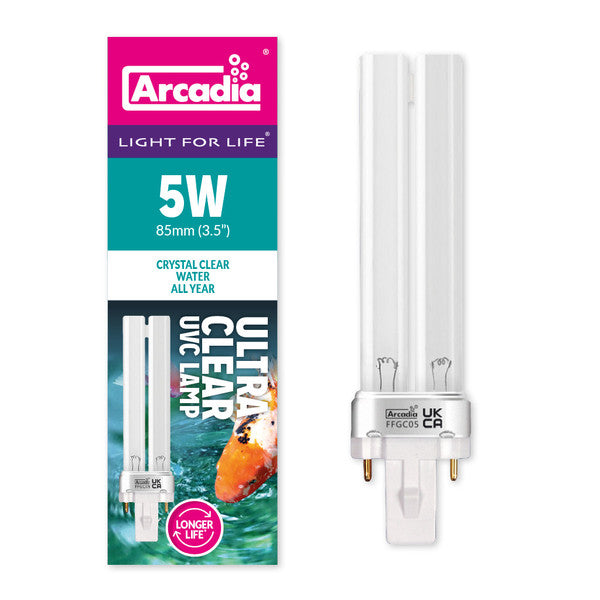 Arcadia Compact UVC Lamp, 100mm, 5 Watt