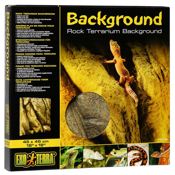 Exo Terra Rock Terrarium Background, L45 x H45cm (18 x 18")