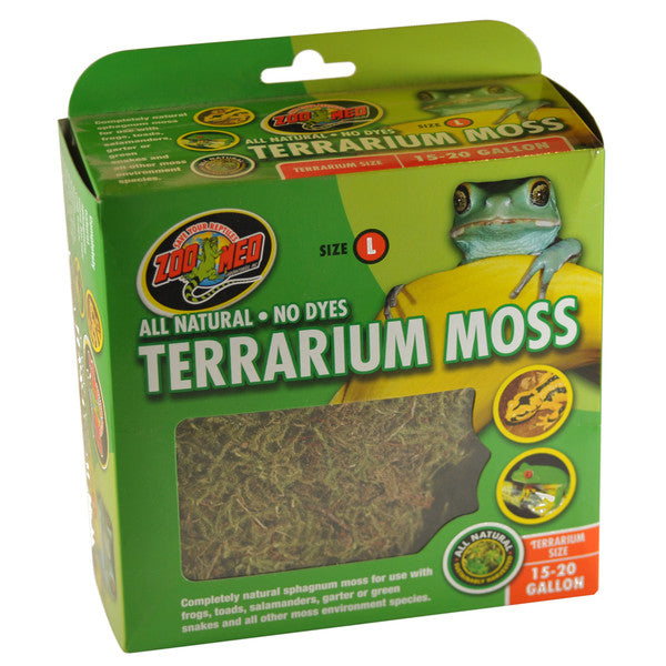 Zoo Med Terrarium Moss, Large, 3.28 Litres