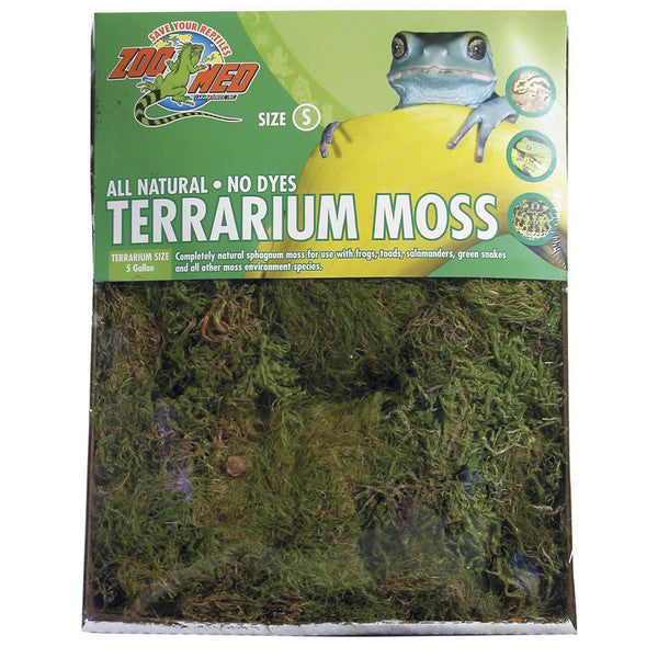 Zoo Med Terrarium Moss, Small, 1.64 Litres