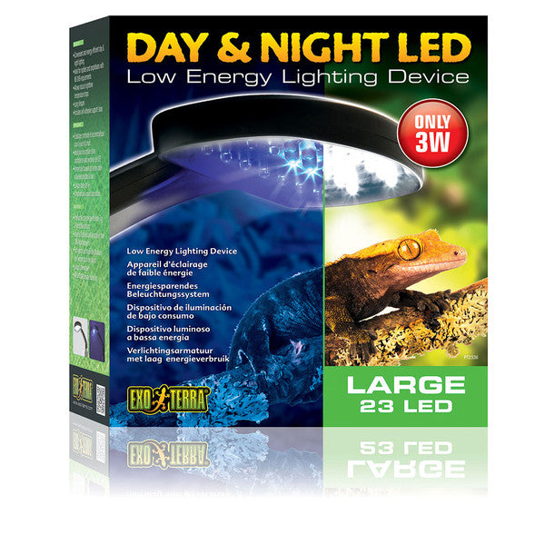 Exo Terra Day and Night Lighting Fixture, Large, 24 LED
