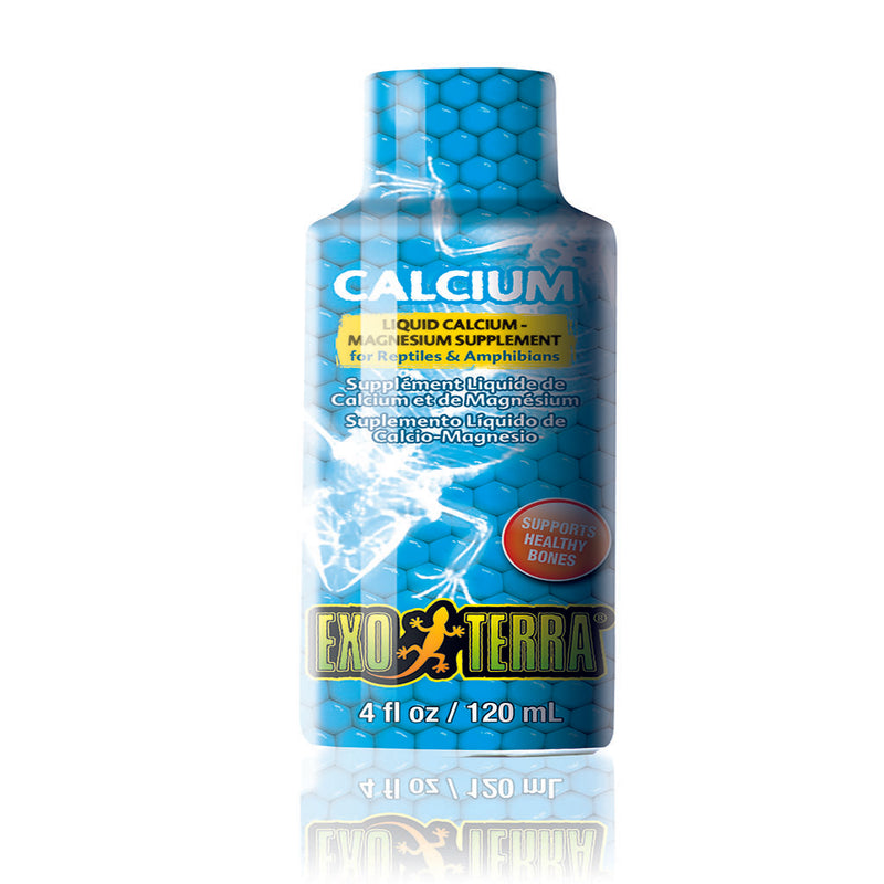 Exo Terra Calcium Liquid Supplement, 120 ml