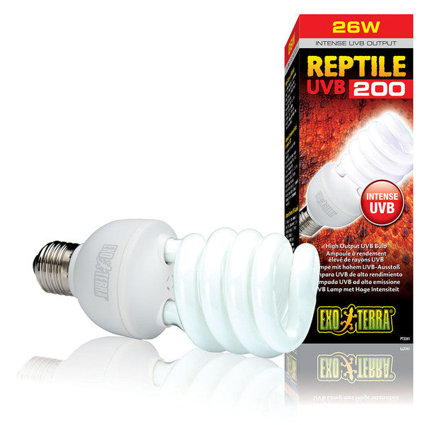 Exo Terra Reptile UVB200 Compact Lamp, 25W